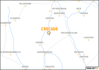 map of Cascudo