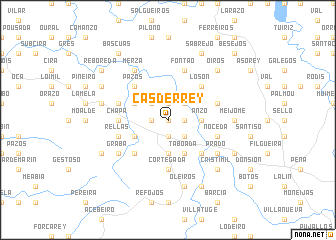 map of Casderrey