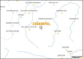 map of Case Arfel