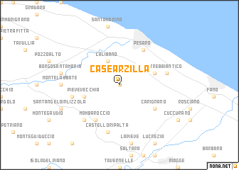 map of Case Arzilla