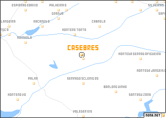 map of Casebres