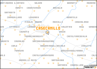 map of Case Camillo