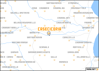 map of Case Cicoria