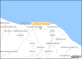 map of Case Fossa