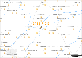 map of Caseificio