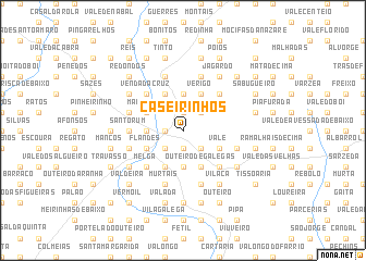 map of Caseirinhos