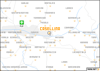 map of Casellina