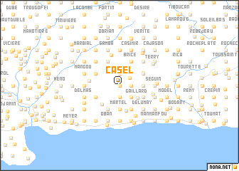 map of Casel