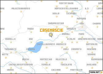 map of Casemascie