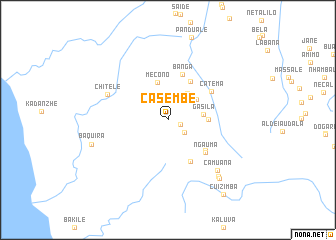 map of Casembe