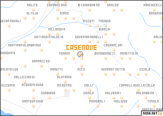 map of Casenove