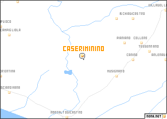 map of Case Riminino