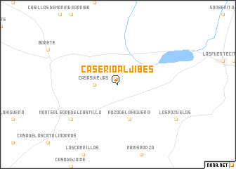 map of Caserío Aljibes