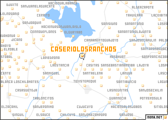 map of Caserío Los Ranchos