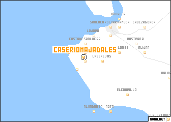 map of Caserío Majadales