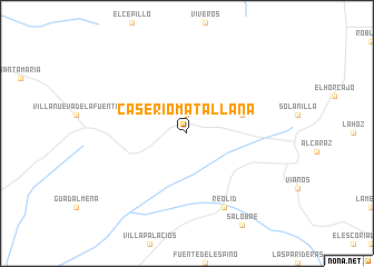 map of Caserío Matallana