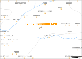 map of Caserío Prado Negro