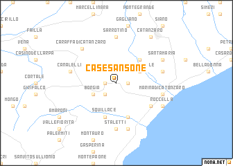 map of Case Sansone