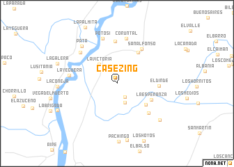 map of Casezing