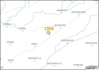 map of Case