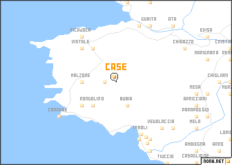 map of Case