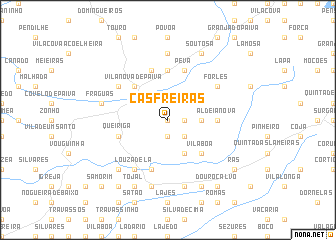 map of Casfreiras