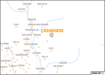 map of Cashamano