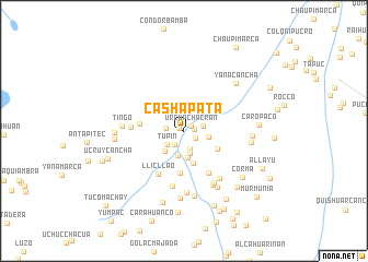 map of Cashapata