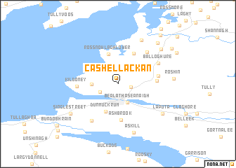 map of Cashellackan