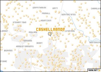 map of Cashell Manor
