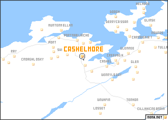 map of Cashelmore