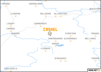 map of Cashel