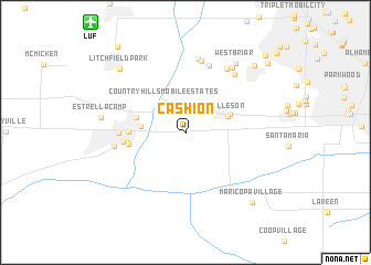 map of Cashion