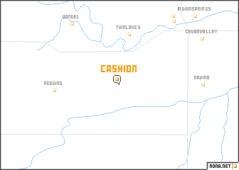 map of Cashion
