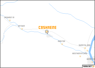 map of Cashmere