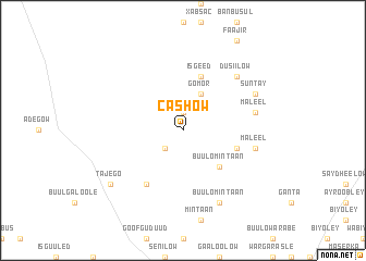 map of Cashow