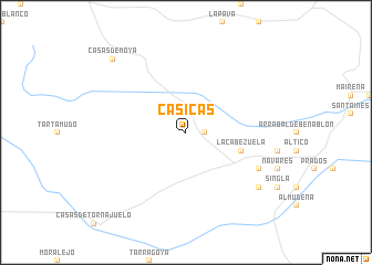 map of Casicas