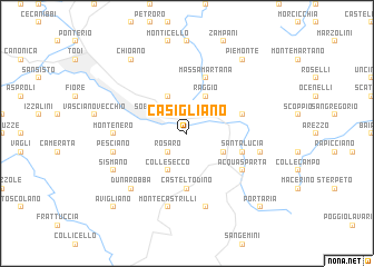 map of Casigliano