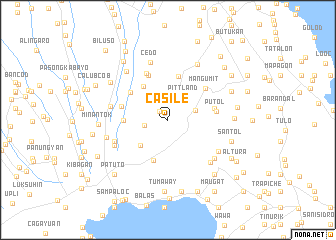 map of Casile