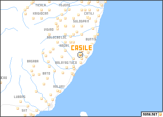 map of Casile