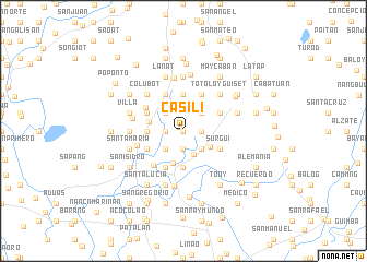 map of Casili