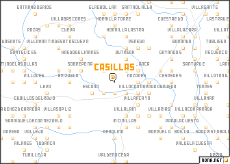 map of Casillas