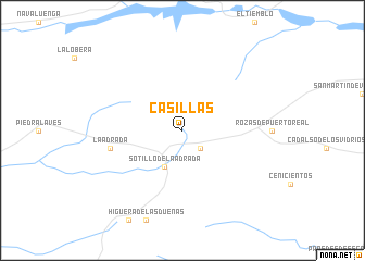 map of Casillas