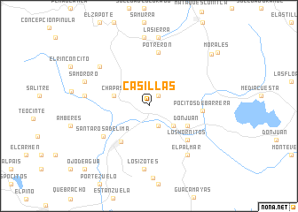 map of Casillas