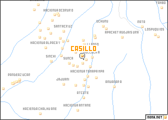 map of Casillo