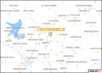 map of Casimba Abajo