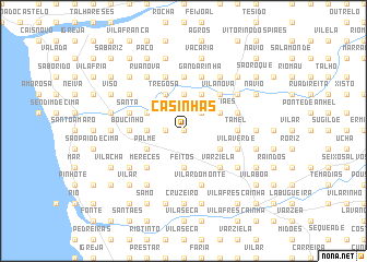 map of Casinhas