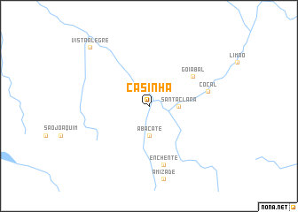 map of Casinha
