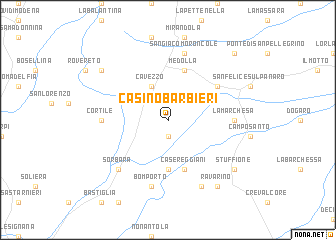 map of Casino Barbieri