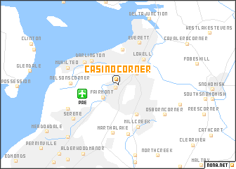 map of Casino Corner